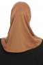 Yazmin - Brown Amira Hijab Ready To Wear
