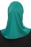 Yazmin - Dark Green Amira Hijab Ready To Wear
