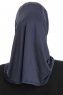 Yazmin - Navy Blue Amira Hijab Ready To Wear