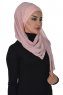 Alva - Dusty Pink Practical Hijab & Underscarf