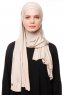 Asya - Light Taupe Practical Viskos Hijab