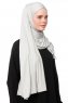 Asya - Light Grey Practical Viskos Hijab