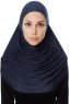 Ava - Navy Blue One-Piece Al Amira Hijab - Ecardin
