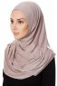 Ava - Stone Grey One-Piece Al Amira Hijab - Ecardin