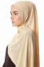 Ayla - Beige Chiffon Hijab
