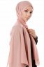 Ayla - Dusty Pink Chiffon Hijab