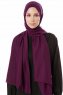 Ayla - Dark Purple Chiffon Hijab