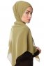 Ayla - Olive Chiffon Hijab