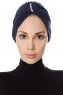 Aynur - Navy Blue Turban