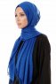 Aysel - Dark Blue Pashmina Hijab - Gülsoy