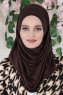 Wilda - Brown Cotton Hijab