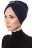 Bahar - Navy Blue Turban