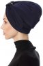 Bahar - Navy Blue Turban