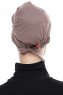 Belgin - Dark Taupe Parizien XXL Underscarf - Ecardin