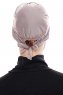 Belgin - Stone Grey Parizien XXL Underscarf - Ecardin
