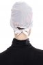 Belgin - White Parizien XXL Underscarf - Ecardin