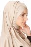 Betul - Light Taupe 1X Jersey Hijab - Ecardin