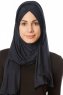 Betul - Black 1X Jersey Hijab - Ecardin