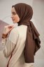 Ceyda - Dark Brown Cazz Hijab