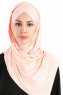 Cansu Aprikos 3X Jersey Hijab Sjal Ecardin 200943-1
