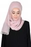 Carin - Dusty Pink Practical Chiffon Hijab