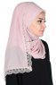 Carin - Dusty Pink Practical Chiffon Hijab