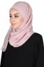 Carin - Dusty Pink Practical Chiffon Hijab