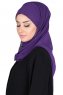 Carin - Purple Practical Chiffon Hijab