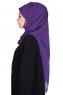 Carin - Purple Practical Chiffon Hijab