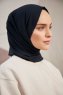 Silky Plain - Navy Blue Hijab