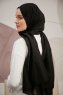 Silky Plain - Black Hijab