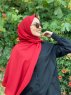 Daliya - Red Jazz Hijab - Mirach