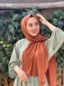 Daliya - Brick Red Jazz Hijab - Mirach