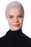 Defne - Stone Grey Parizien Underscarf - Ecardin