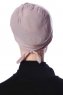 Defne - Stone Grey Parizien Underscarf - Ecardin