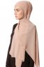Derya - Beige Practical Chiffon Hijab
