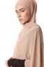 Derya - Beige Practical Chiffon Hijab