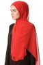 Derya - Raspberry Practical Chiffon Hijab