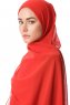 Derya - Raspberry Practical Chiffon Hijab
