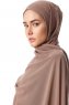 Derya - Dark Taupe Practical Chiffon Hijab