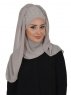 Diana Taupe Praktisk Hijab Ayse Turban 326203d
