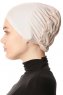 Dilara - Light Beige Underscarf - Ecardin