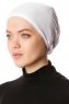 Dilara - White Underscarf - Ecardin