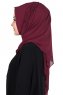Disa - Plum Practical Chiffon Hijab