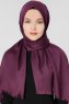 Ece Plommon Pashmina Hijab Sjal Halsduk 400015a