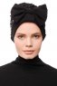 Enfleda - Black & Black Turban