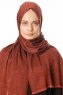 Esana - Brick Red Hijab - Madame Polo