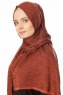 Esana - Brick Red Hijab - Madame Polo
