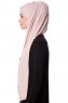 Eslem - Dusty Pink Pile Jersey Hijab - Ecardin