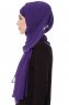 Evren - Purple Chiffon Hijab